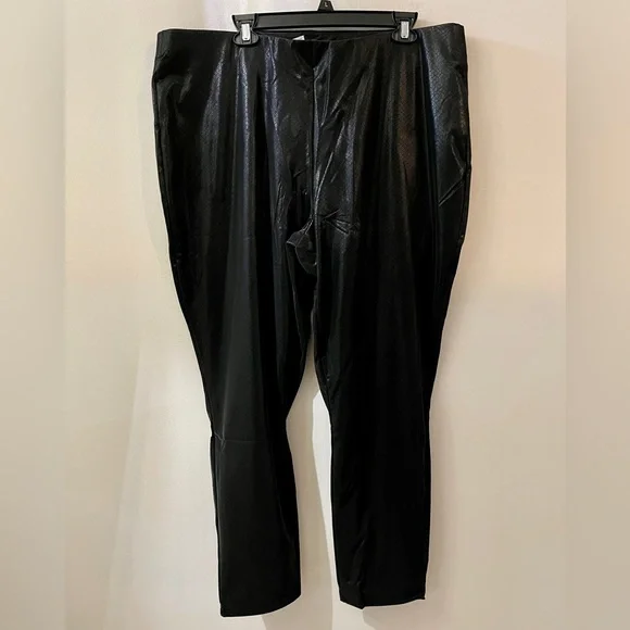 Brand New  Leather Leggings/ Pants Size 22/24, 26/28 - Picture 10 of 14